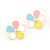 Multicolor Petal Stud Earrings